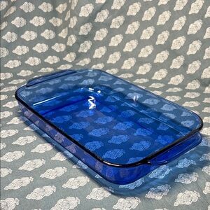 Pyrex cobalt blue 7x11 baking dish